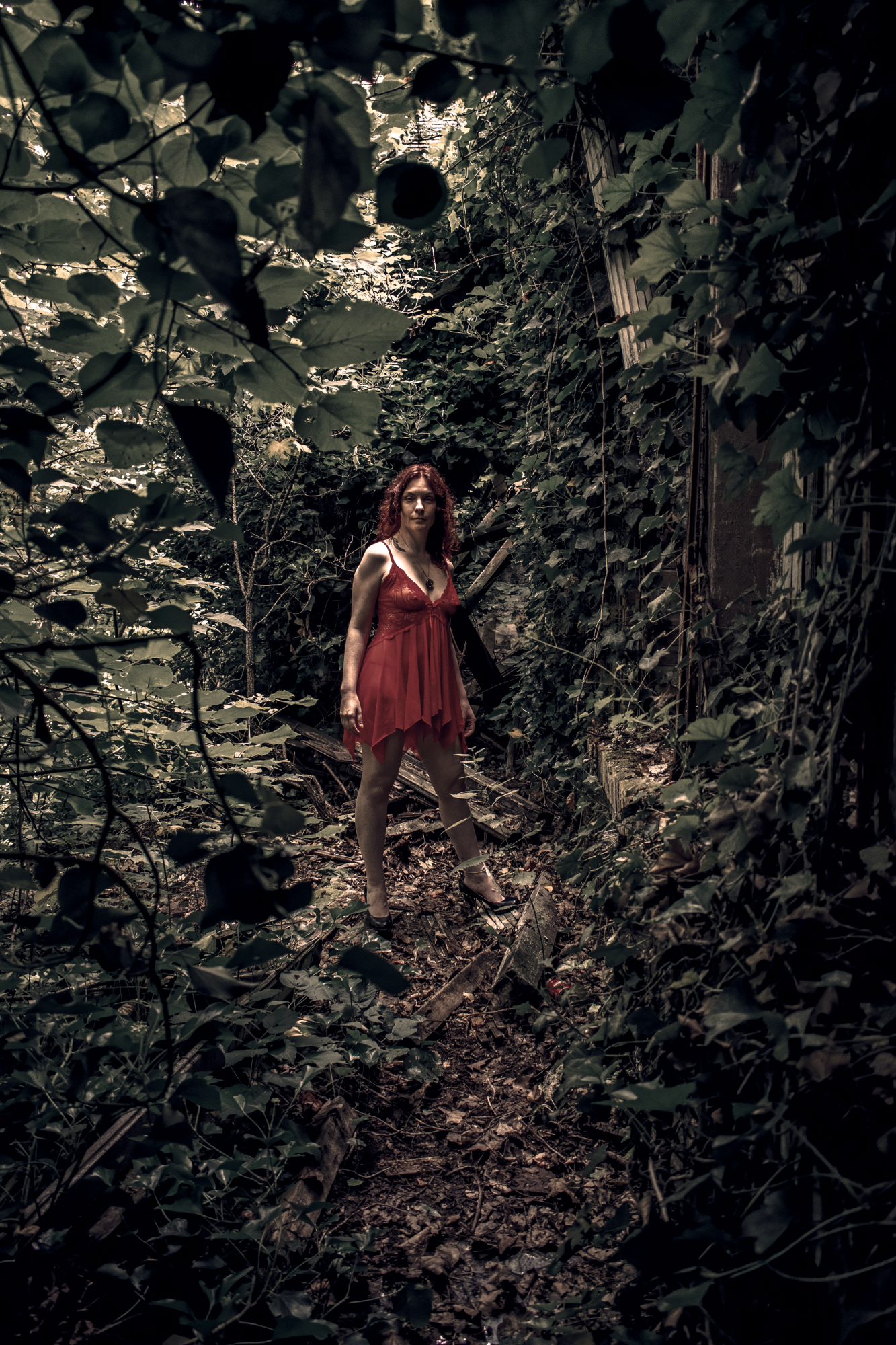 The Lady in Red