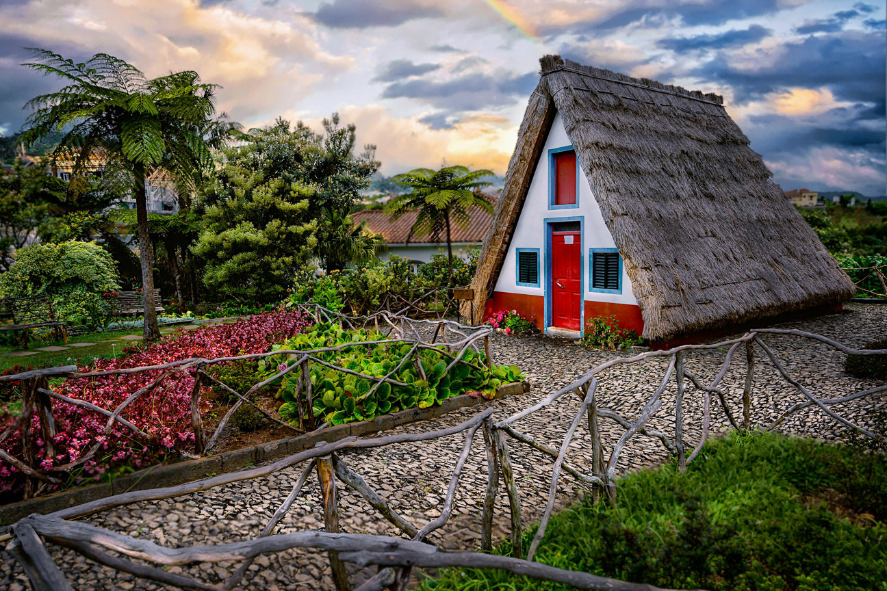 Madeira Traditional House in Santana