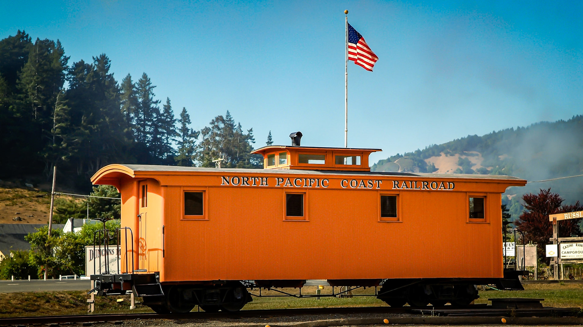 Duncan Mills Caboose