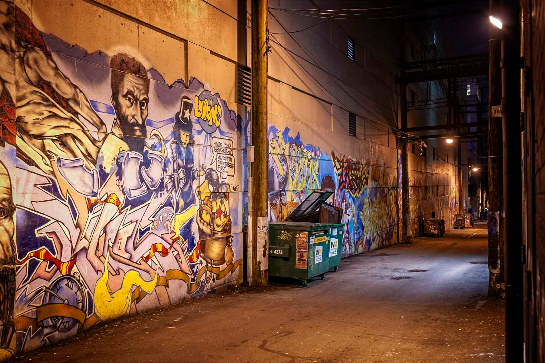 Vancouver Back Street Art