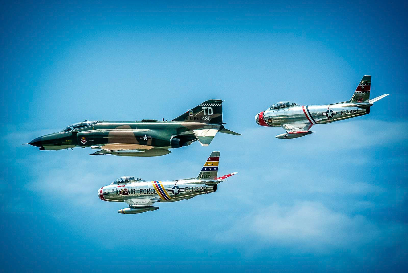Oceana Airshow Heritage Flight
