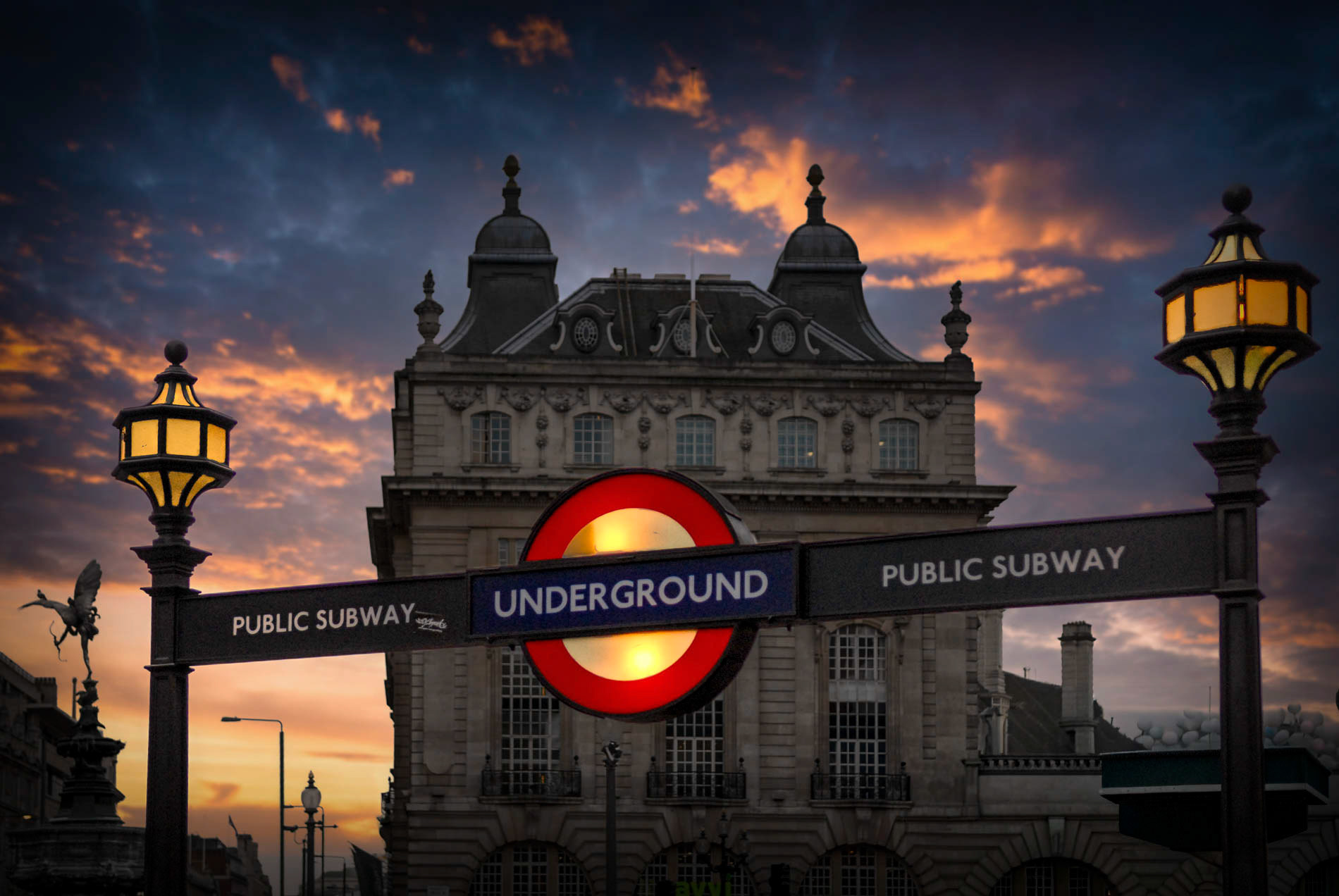 London Underground Sign