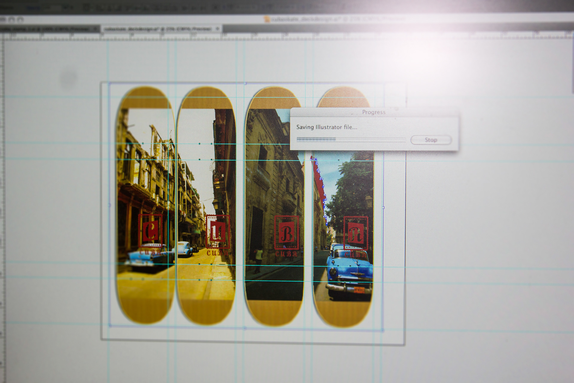 Sample photos for base illustration
