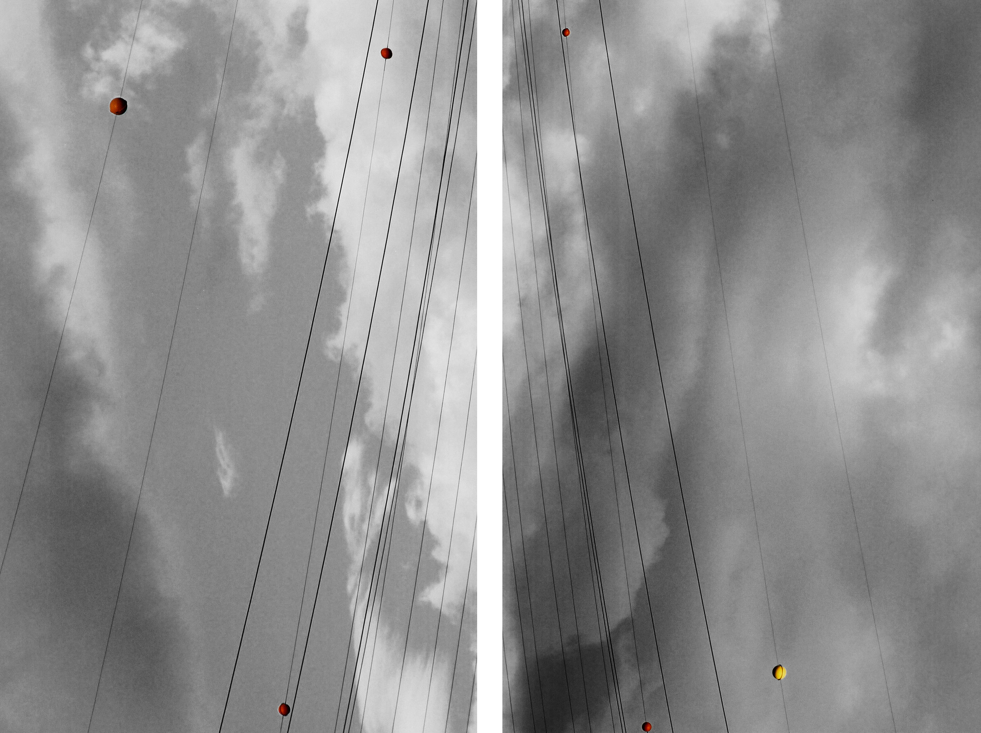 Power lines - selective color