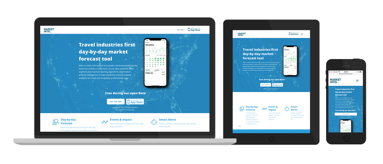 Market Intel mini site to hi-light LodgIQ's new product