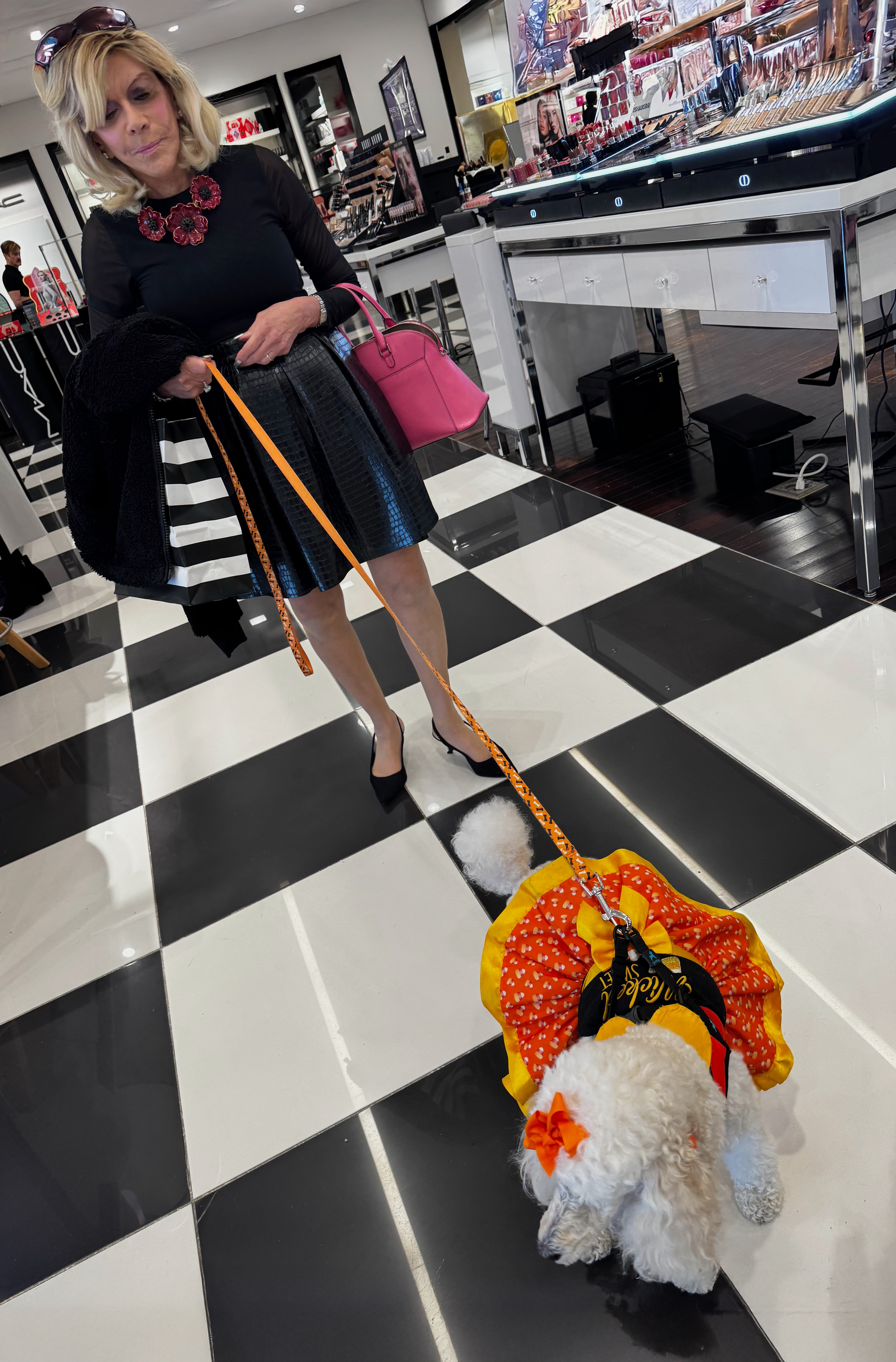 Shopping at Bloomingdales