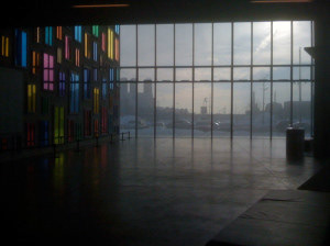 ICA on a foggy day