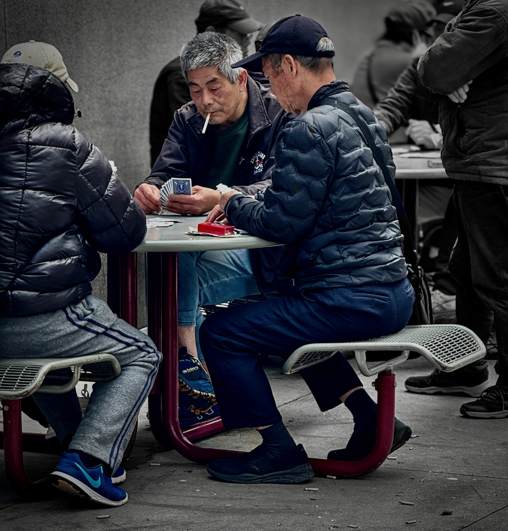 Poker Game in Chinatown