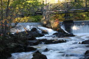 Newton Upper Falls by Dr. Jay Pivor