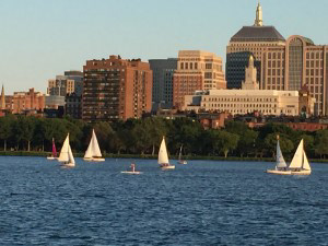 Sailing on the Charles