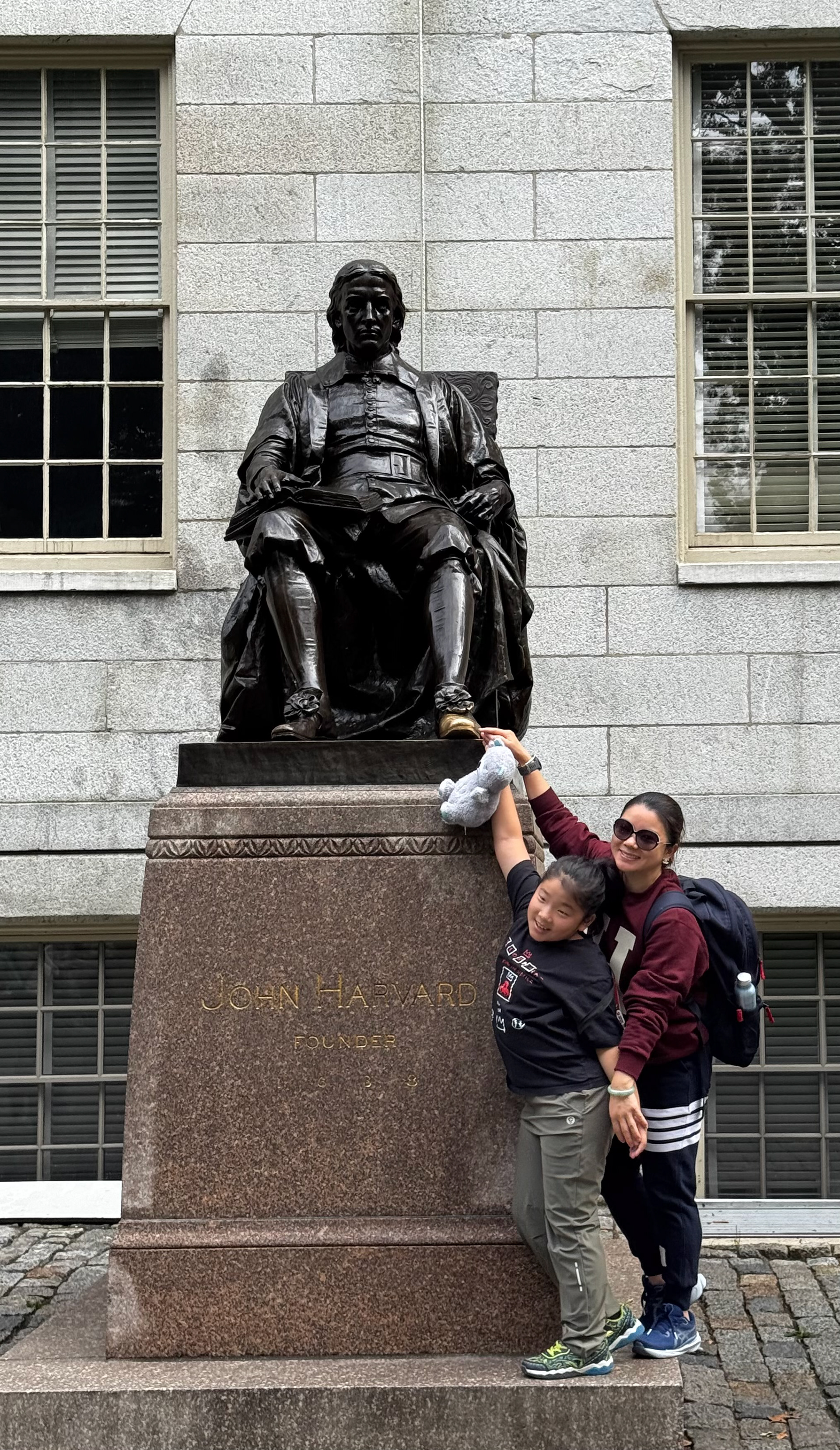 Touching John Harvard