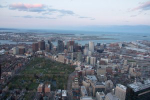 Boston Harbor Aerial