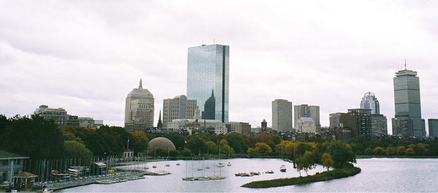 Back Bay and the Charles River