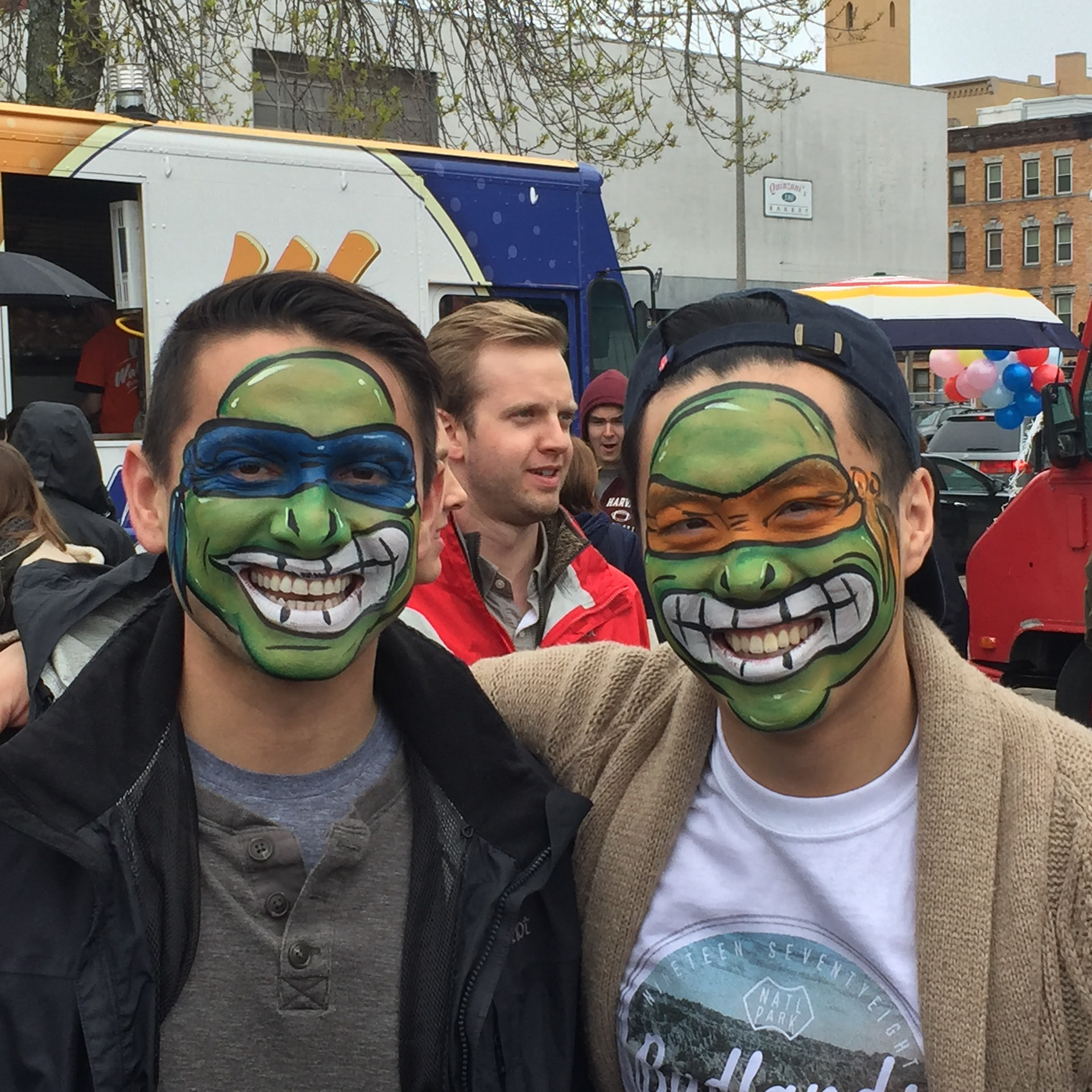 NIja Turtls in Chinatown