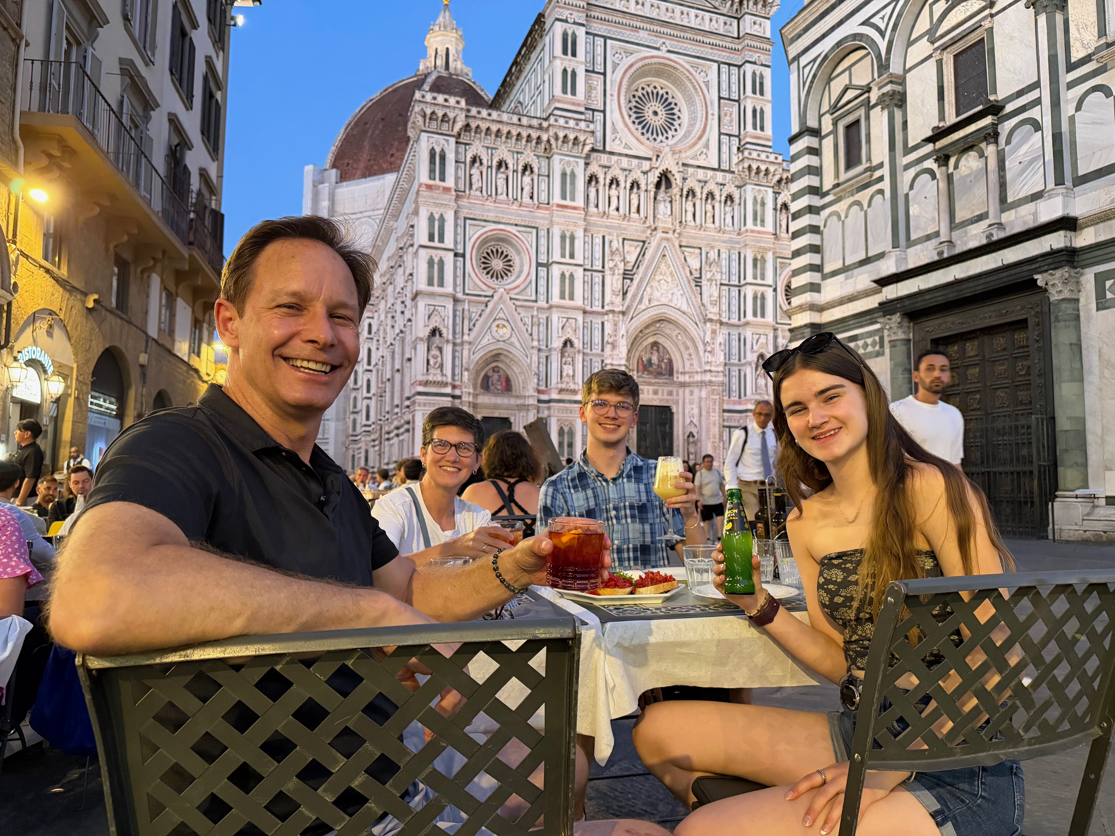 First evening in Florence