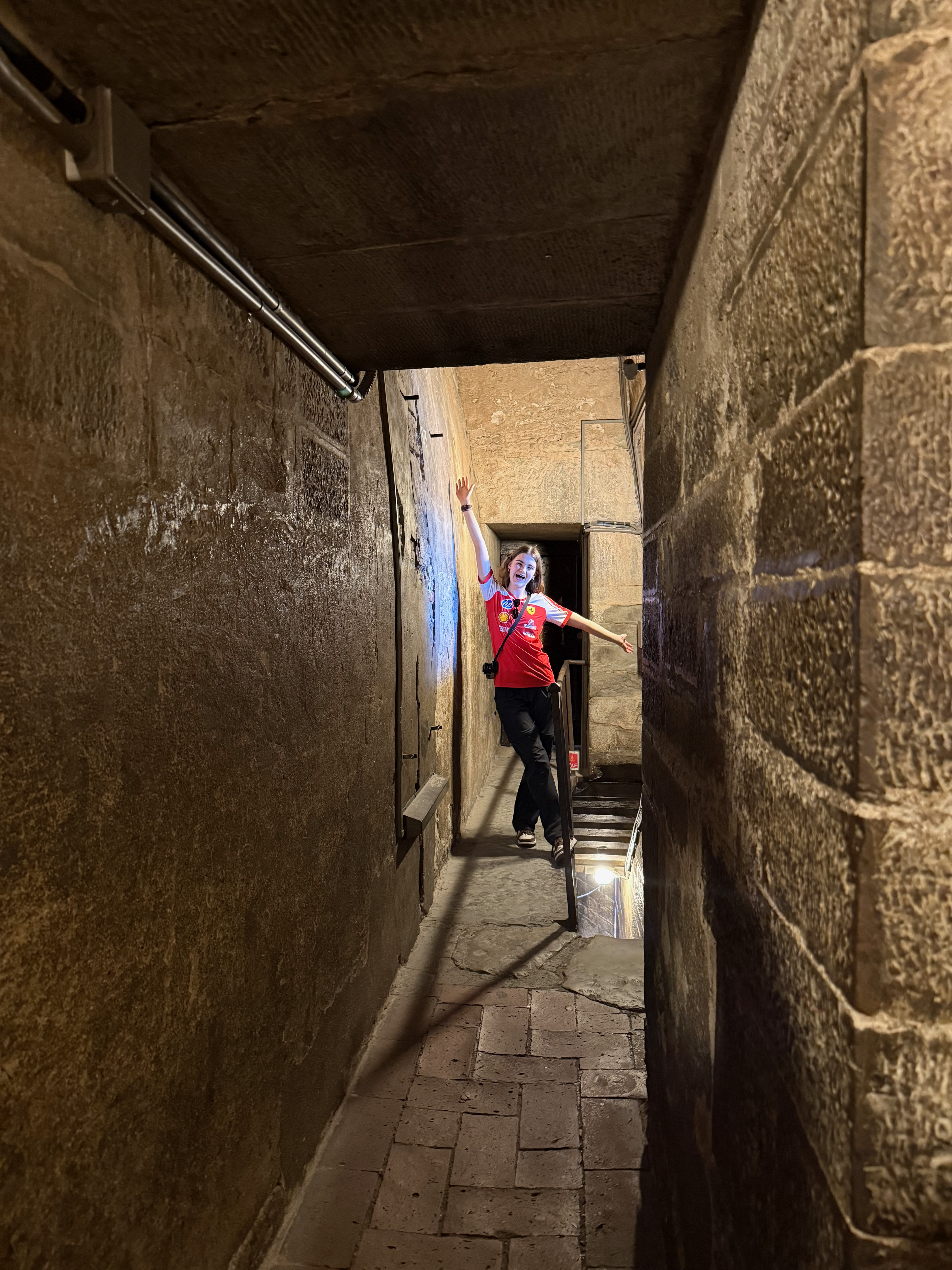 Climbing to the top of the Duomo Dome