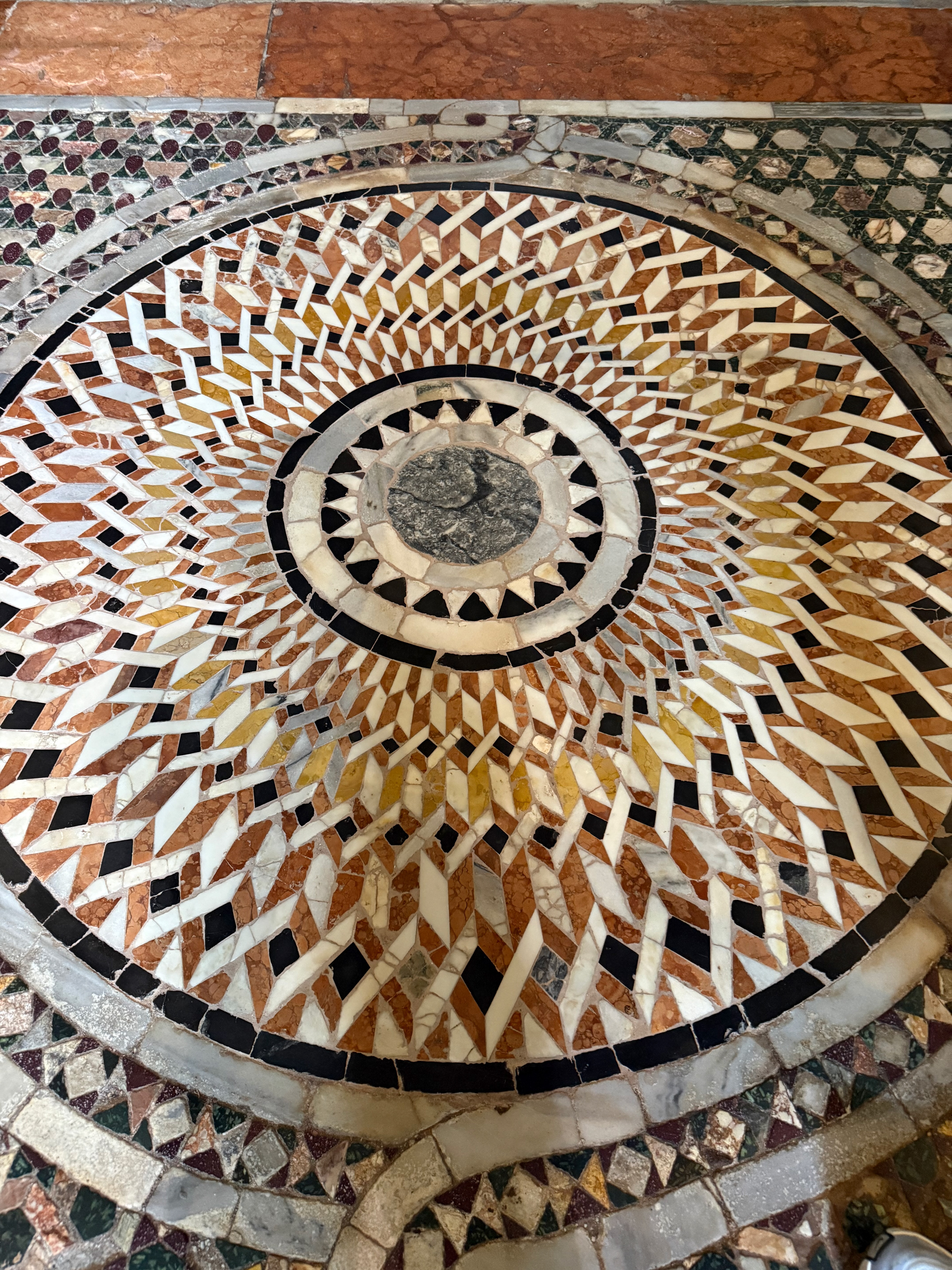 Amazing mosaics throughout