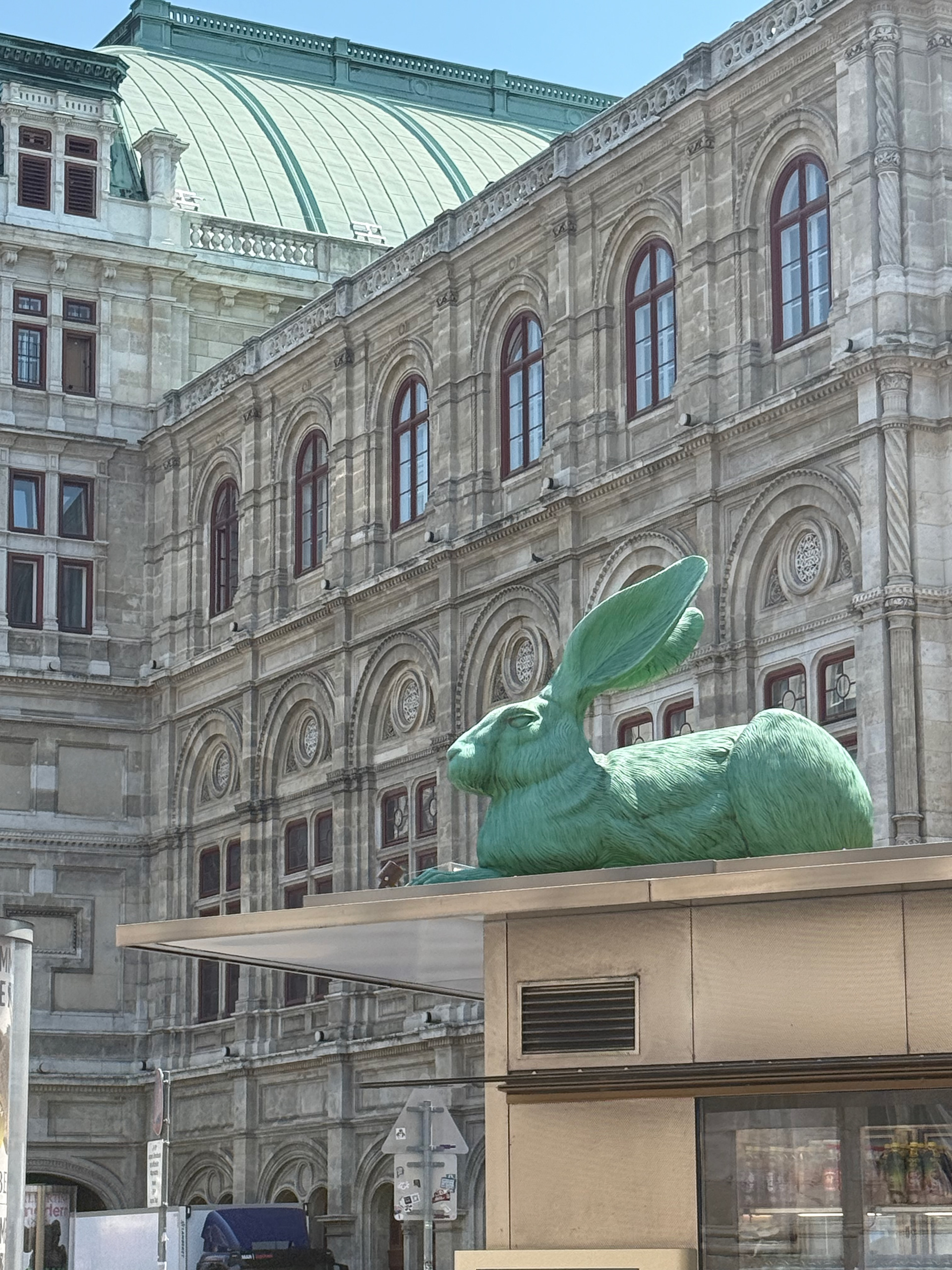Outside the Albertina Museum