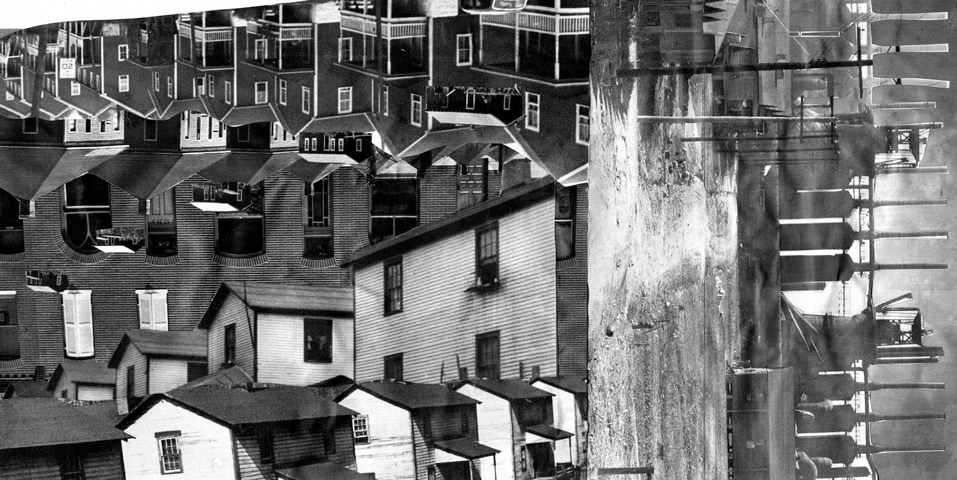 Collage on paper, 2018