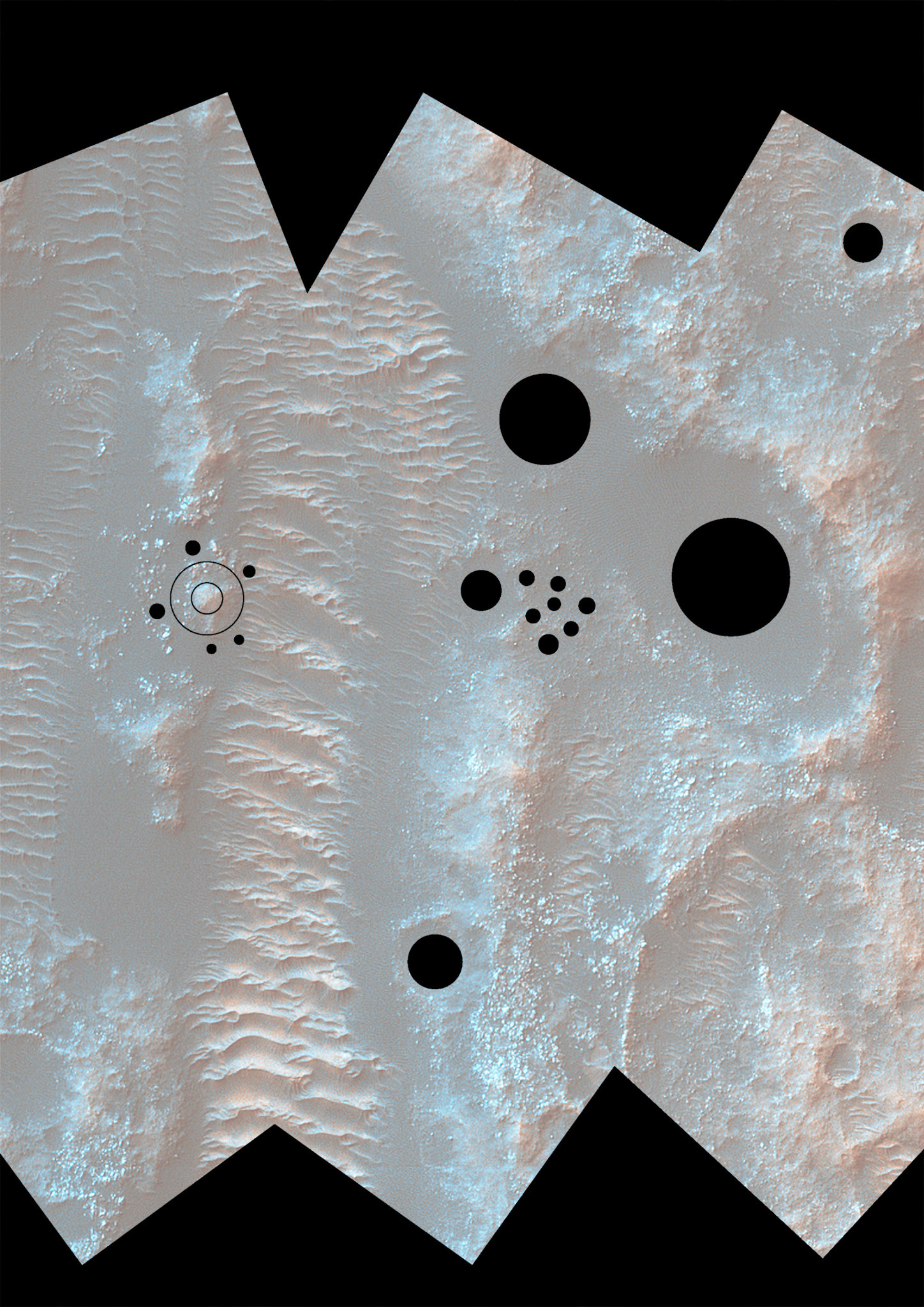 Vector drawing over image, 2018