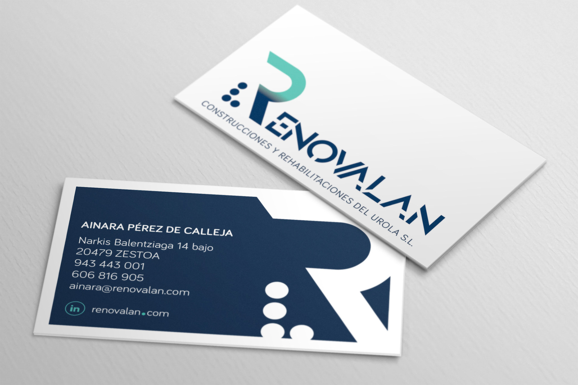 Tarjetas Renovalan