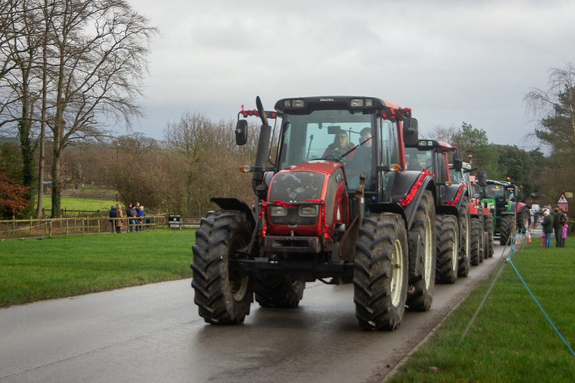 Cannon Hall Christmas Tractor run