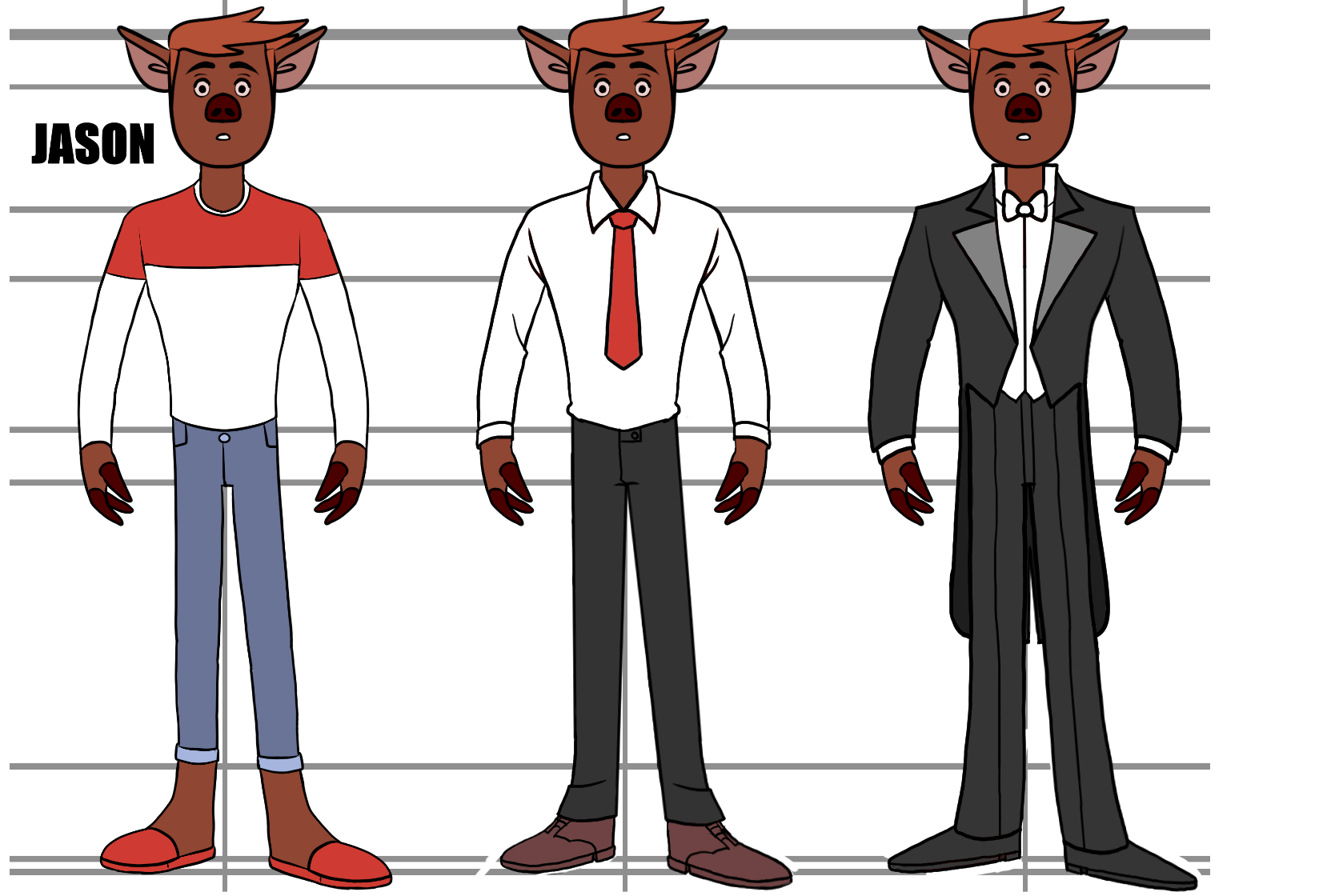 Jason Outfits by Meagan Goode-Dalton