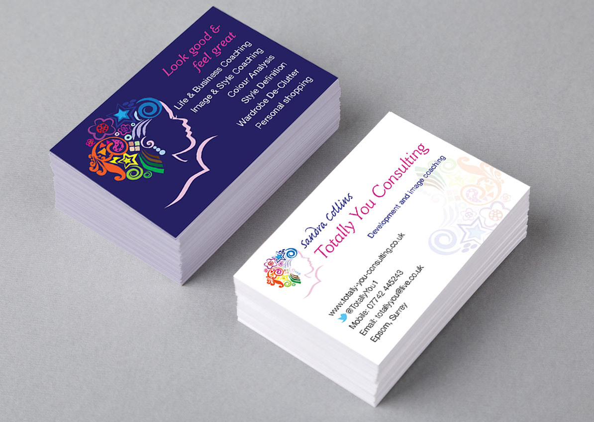 Business cards - Totally You Consulting for women