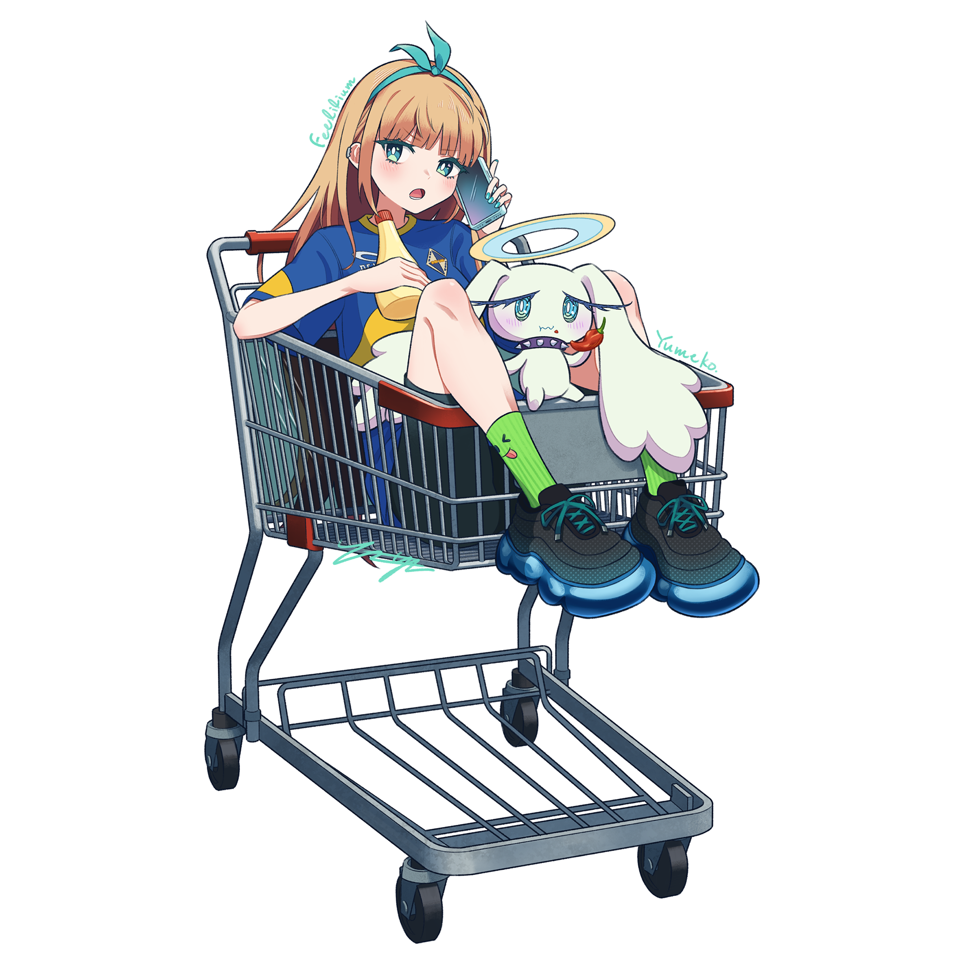 看板娘たち。