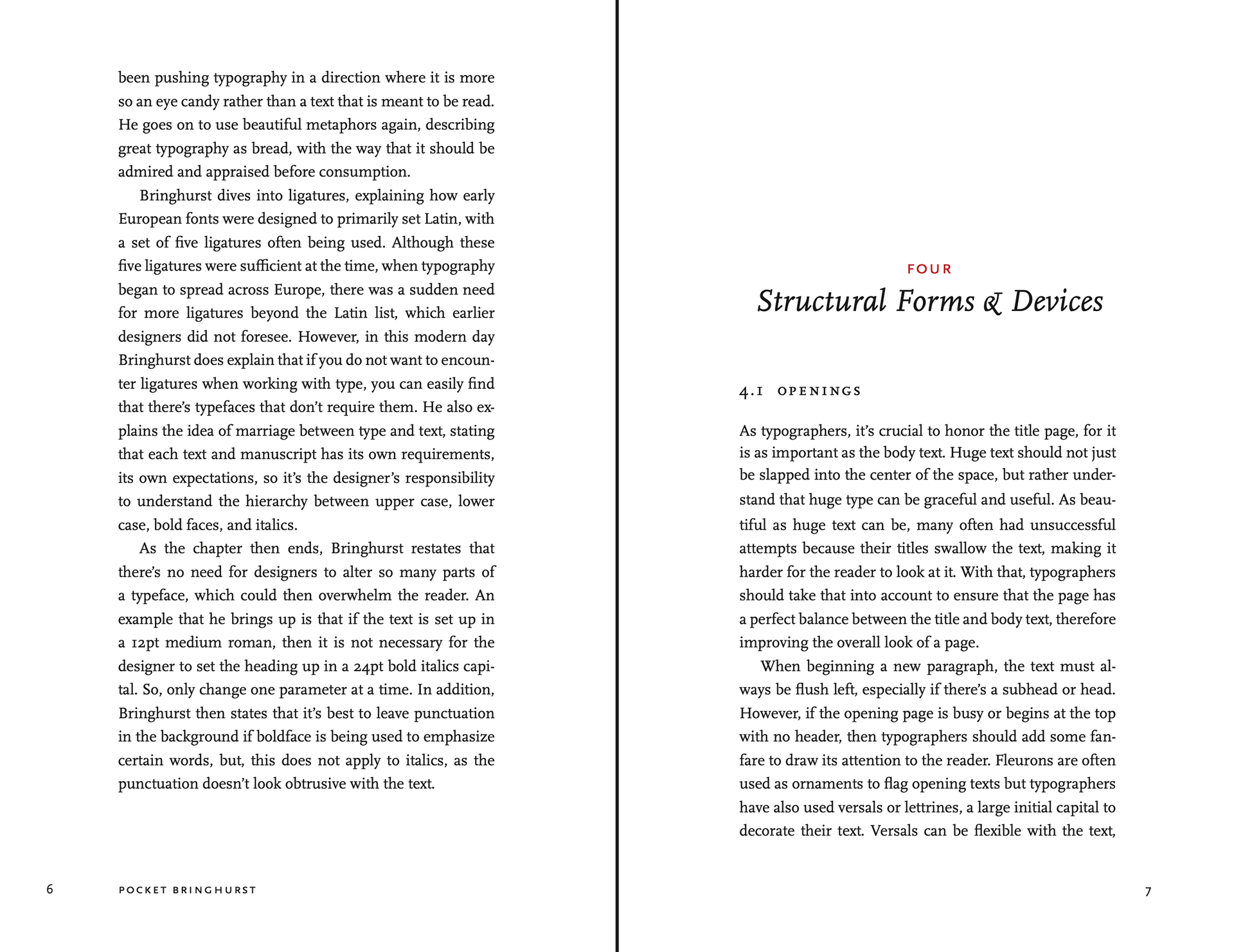 Pocket Bringhurst Chapter 4
