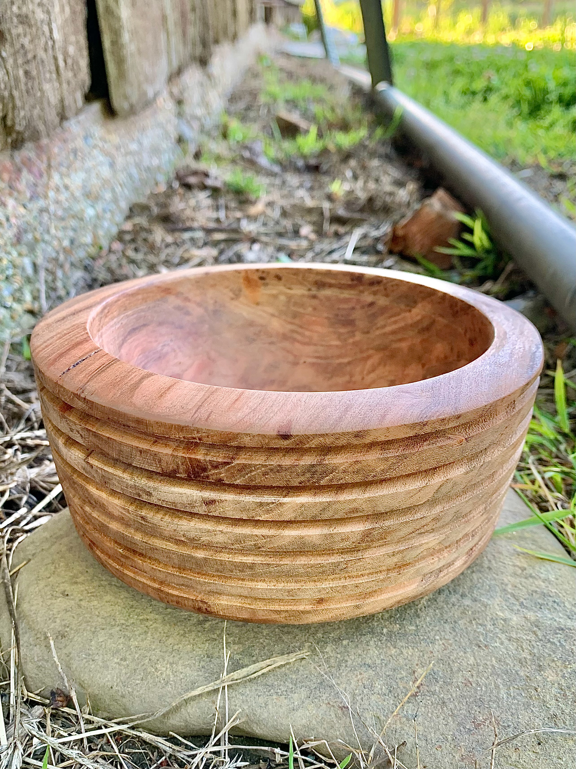 Ribbed Cherry Bowl