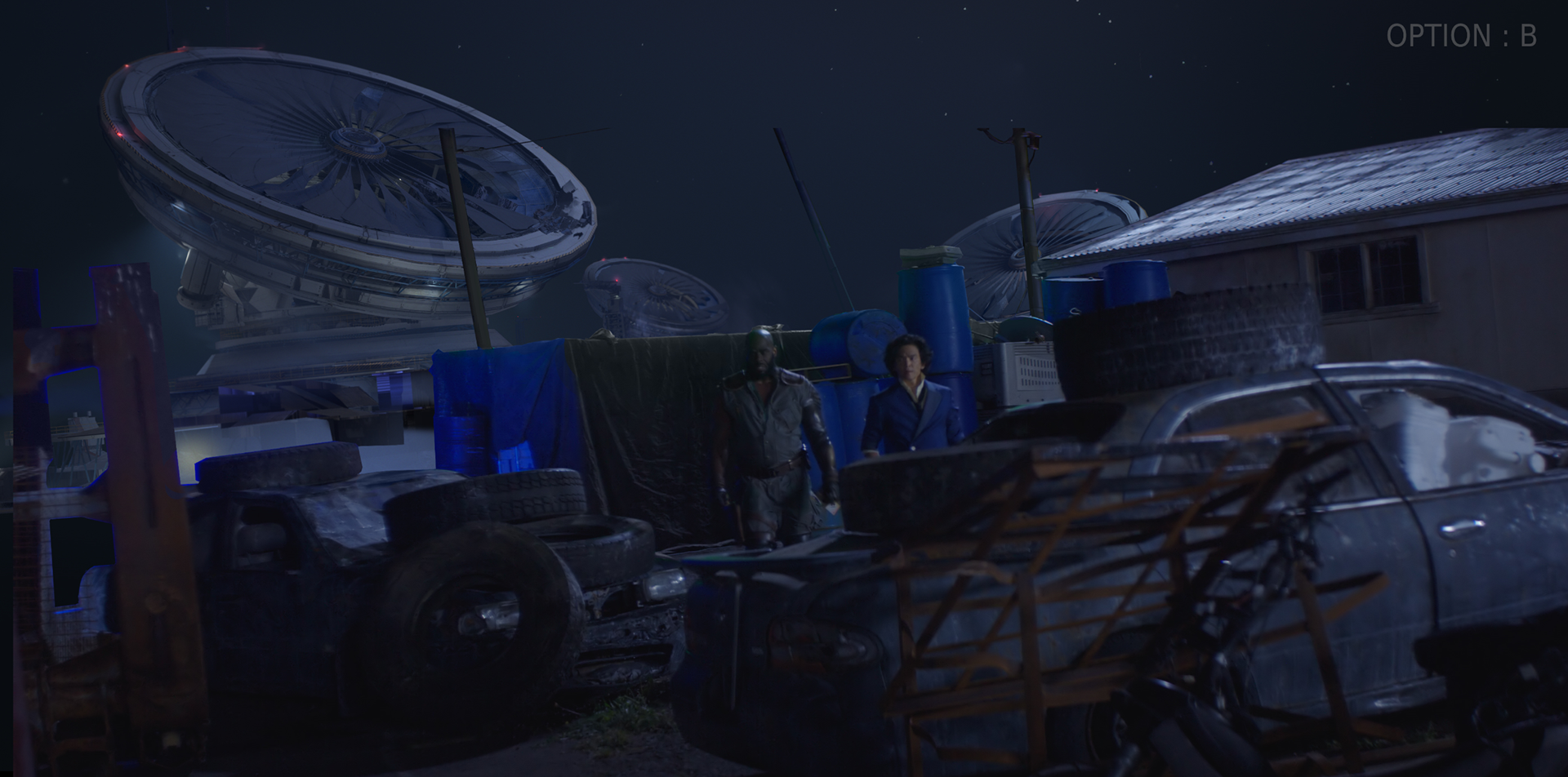 Cowboy Beebop: City Limits Concept