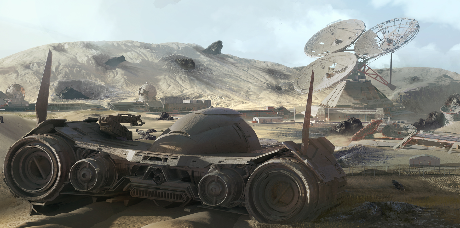 Cowboy Beebop: Destroyed Earth Concept