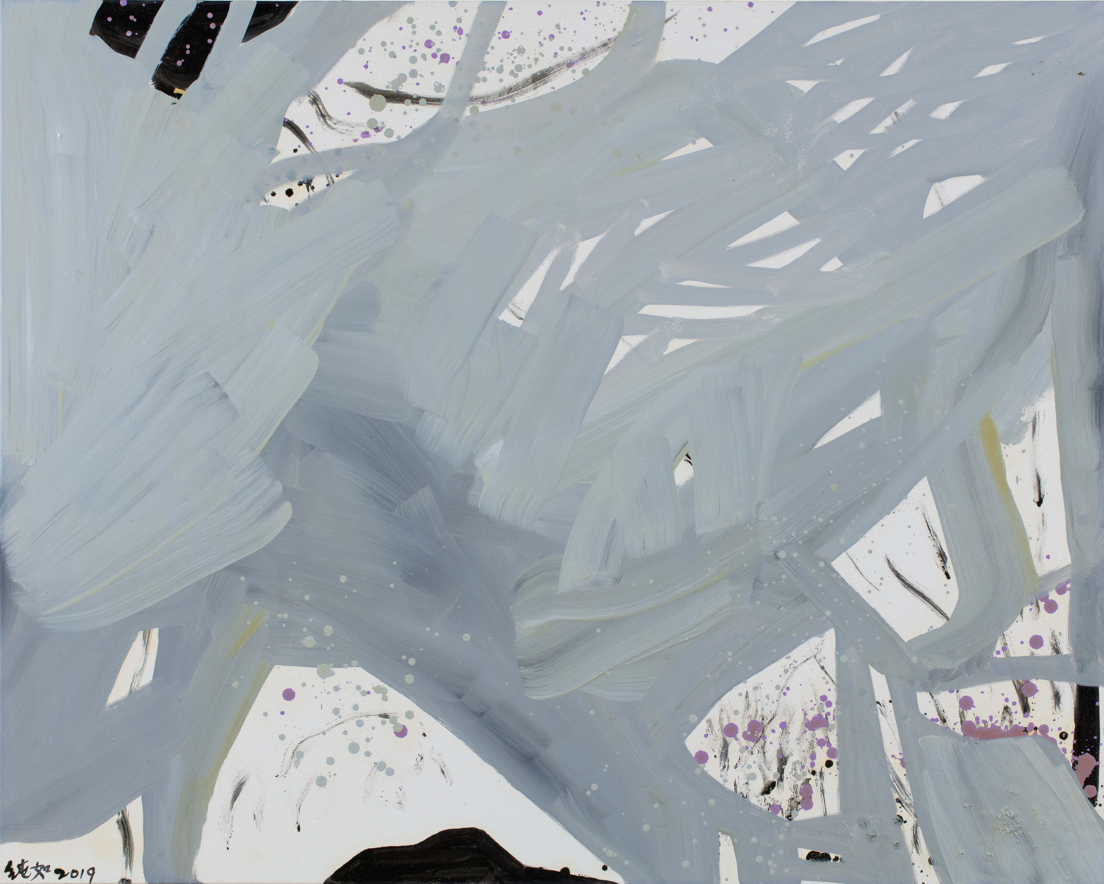 Wild Grass Series, 2019, oil on canvas
