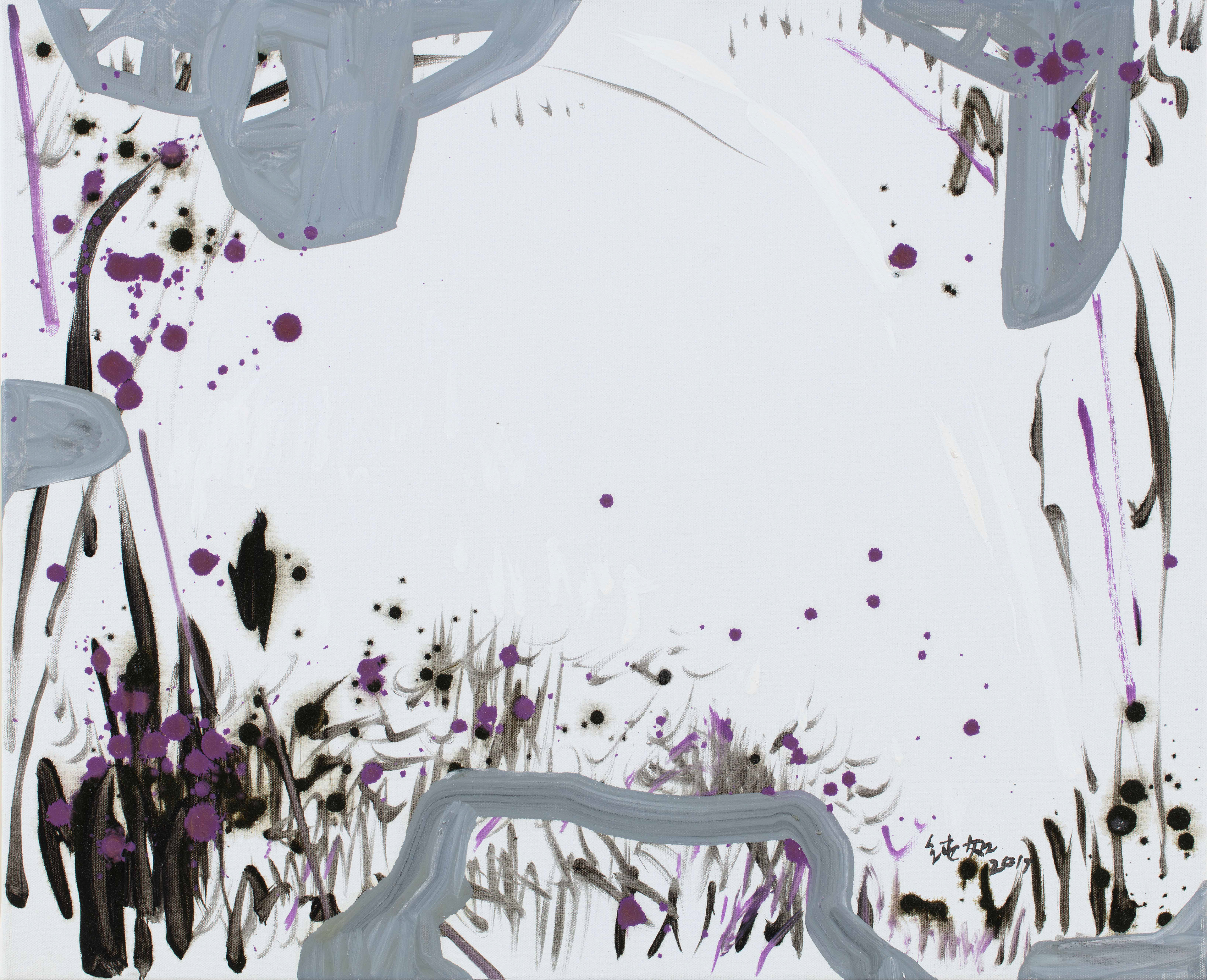 Wild Grass Series, 2019, oil on canvas