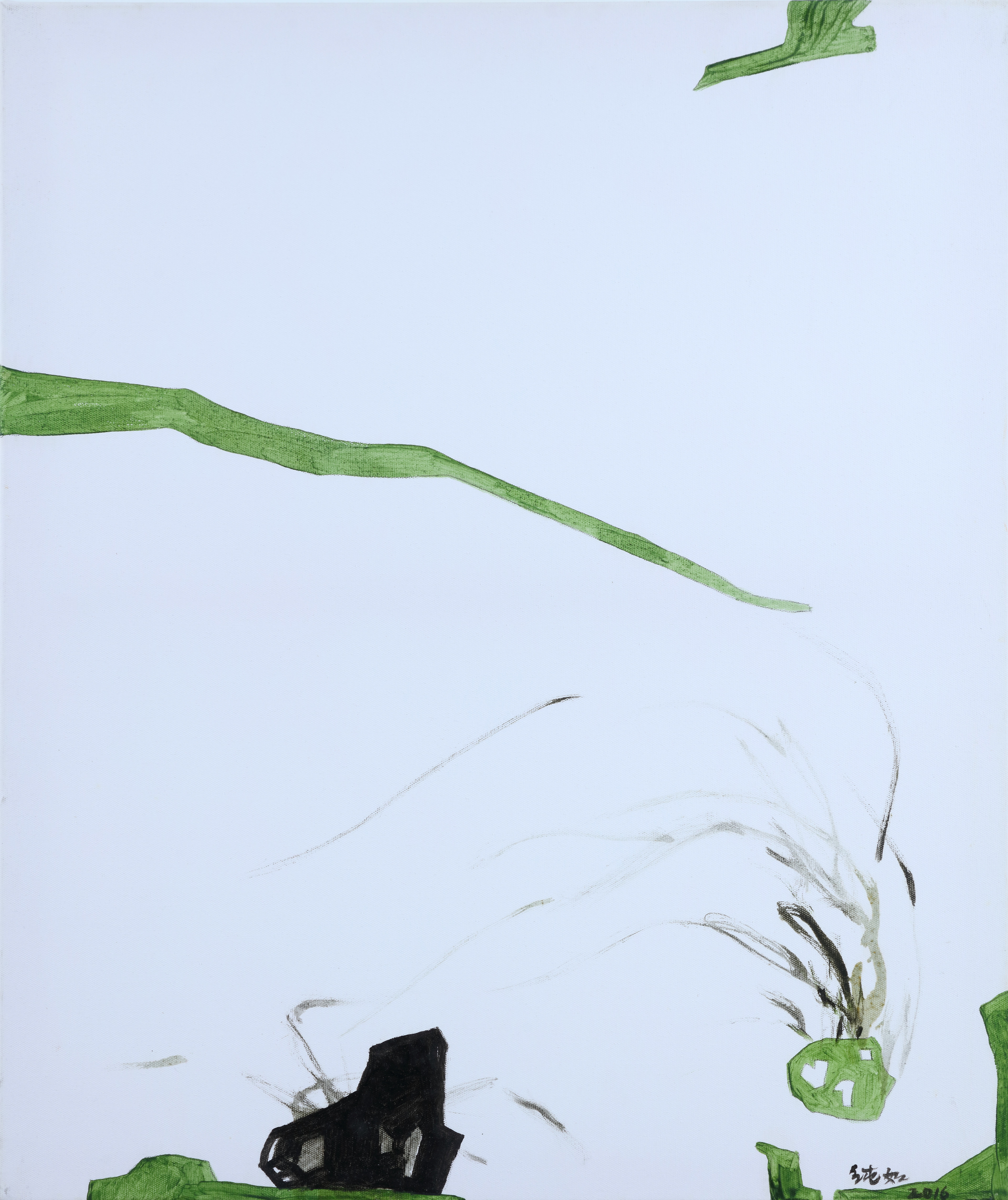 Inner Reflection series, 2016, oil on canvas, 60×72cm
