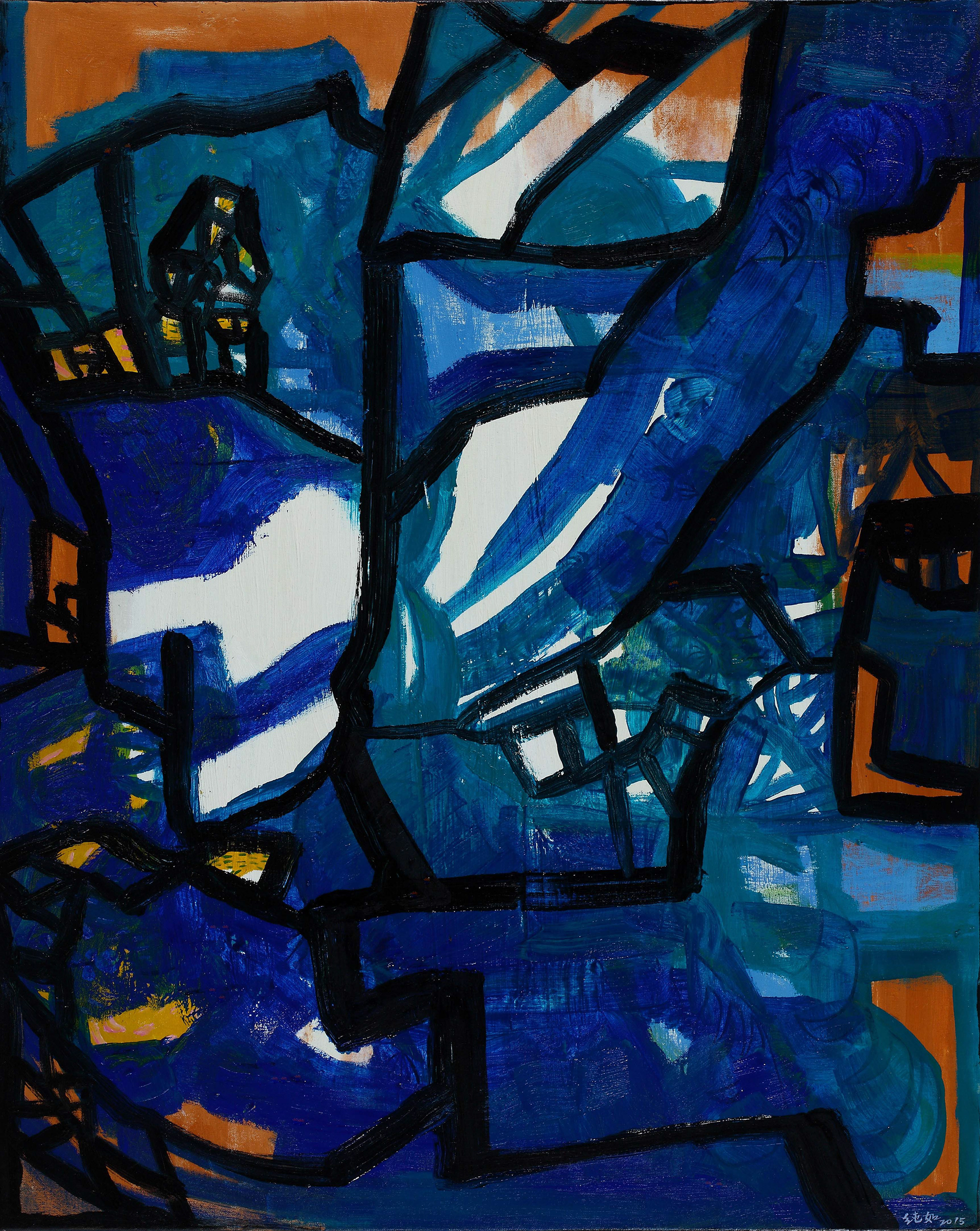 Cultivating Inner Light, 2015, oil on canvas
