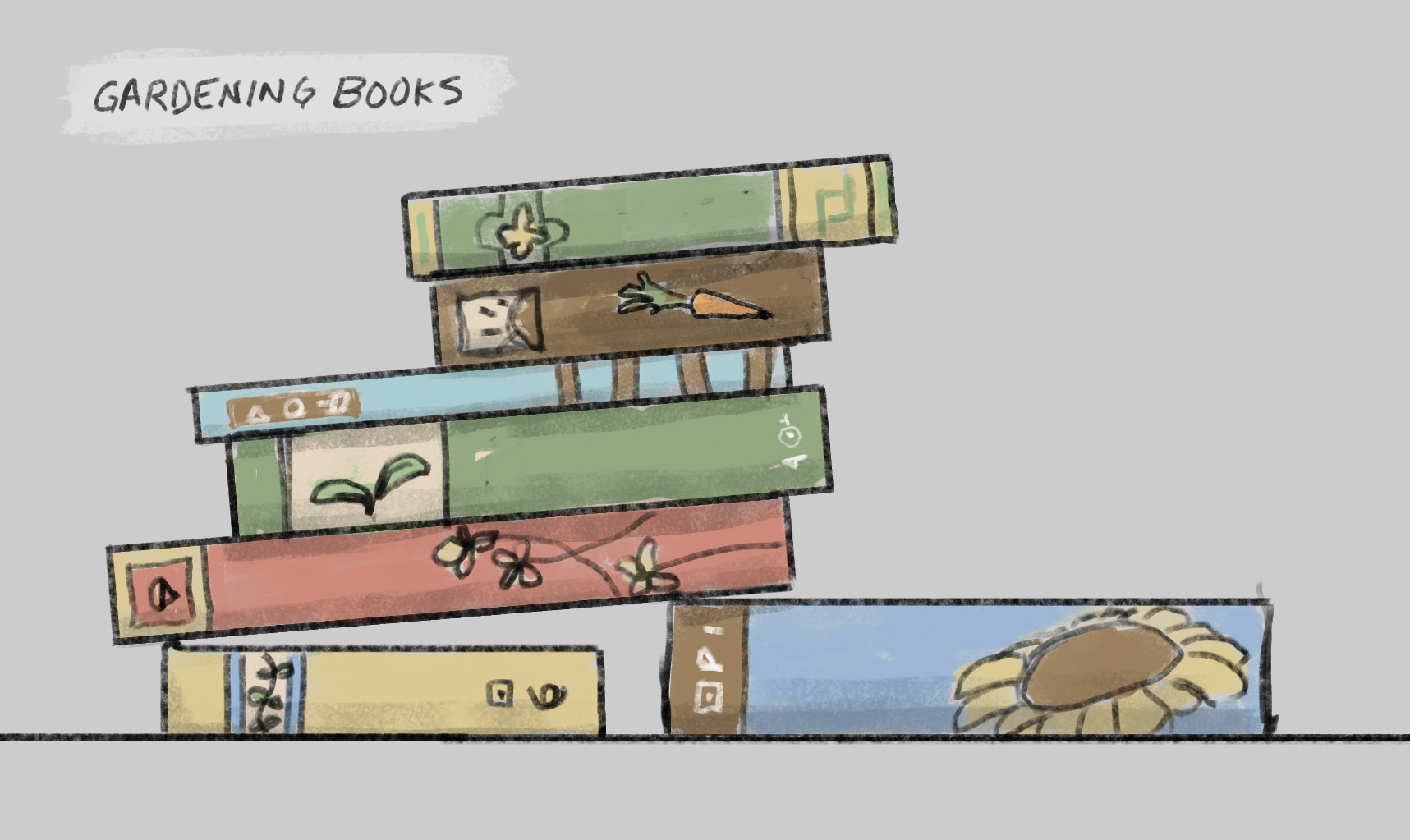 Gardening Books - Concept
