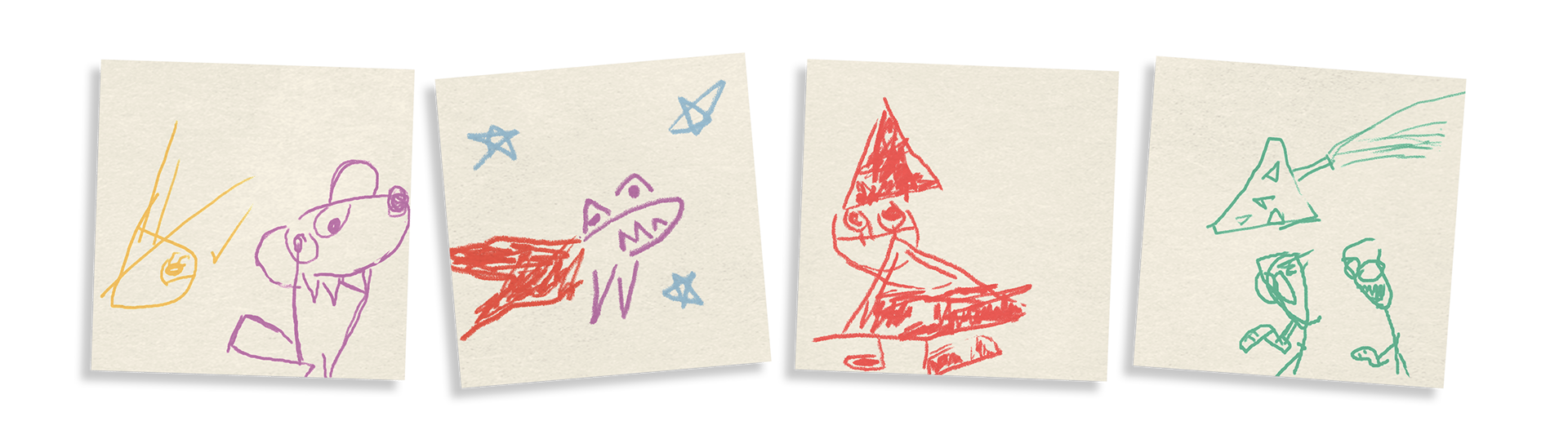 Children's Drawings - mockup
