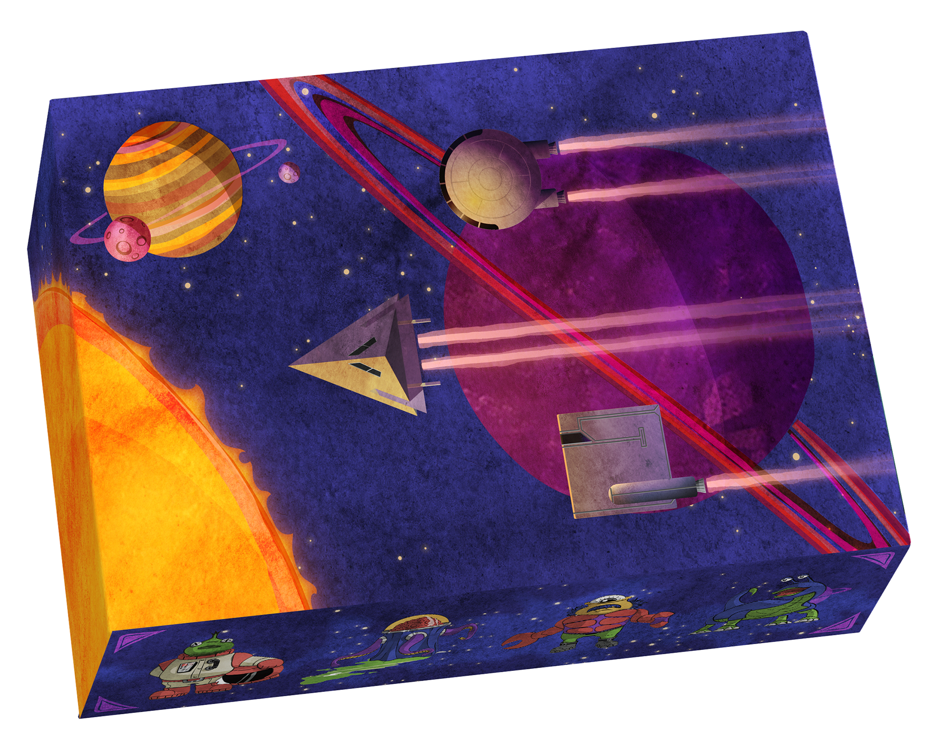 Stellar Chronicles box cover - mockup