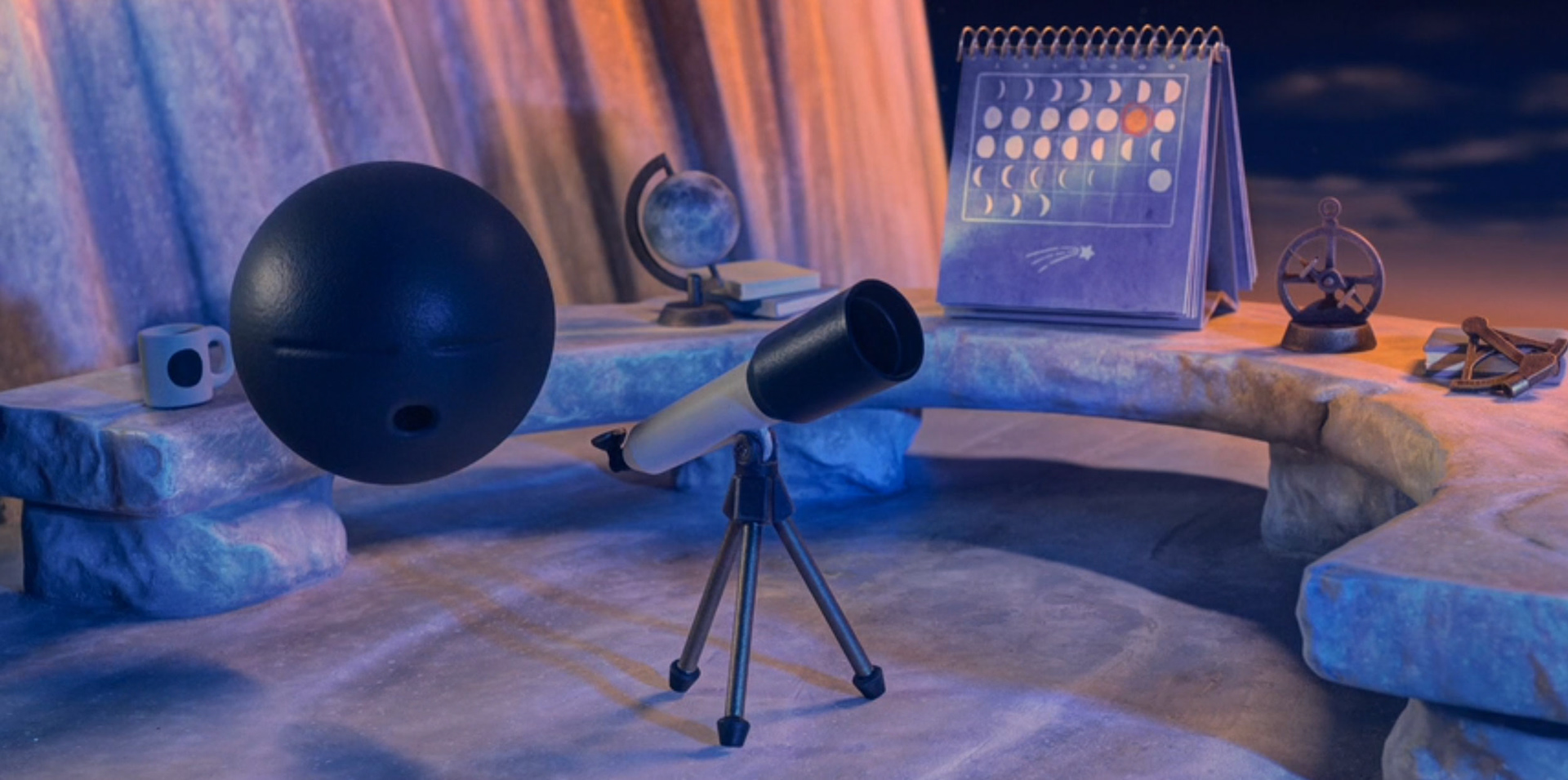 Circle with Eclipse Props
