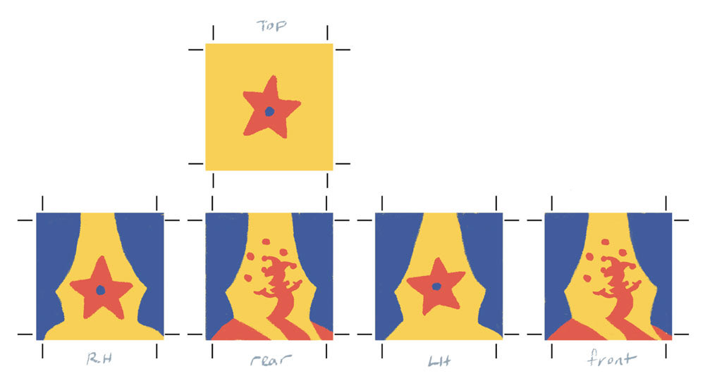 Jack-in-the-Box - panel layout