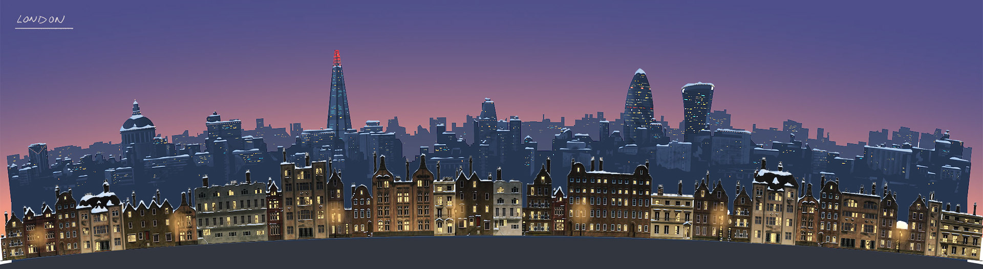 London Skyline - mockup
