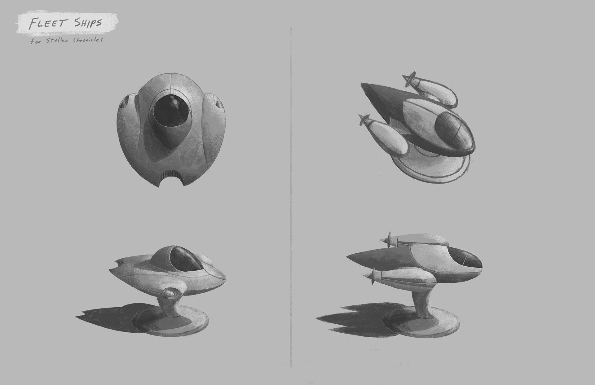 Fleet ship design concepts
