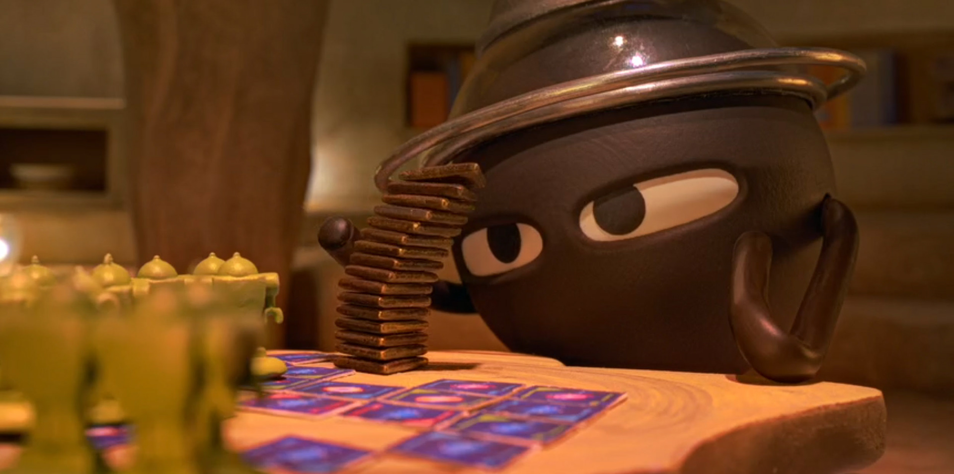 Circle with tokens - movie still