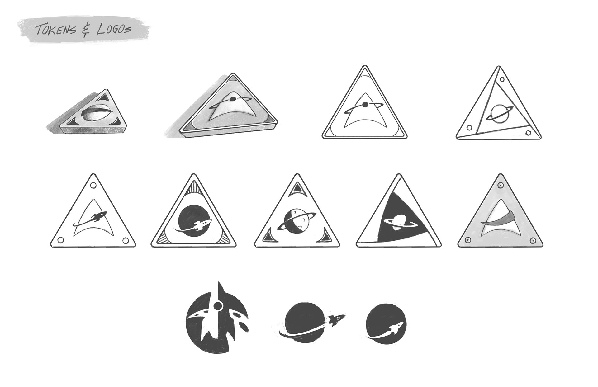 Token and logo concepts