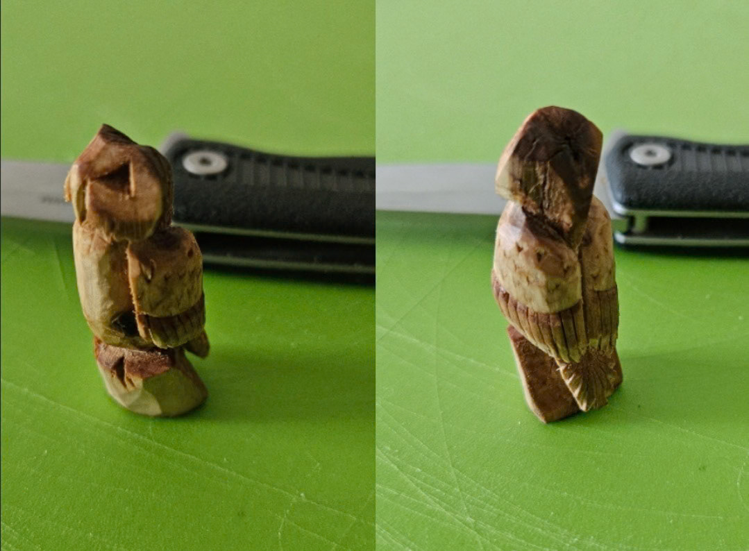 "Bubo" Media: mountain laurel wood.