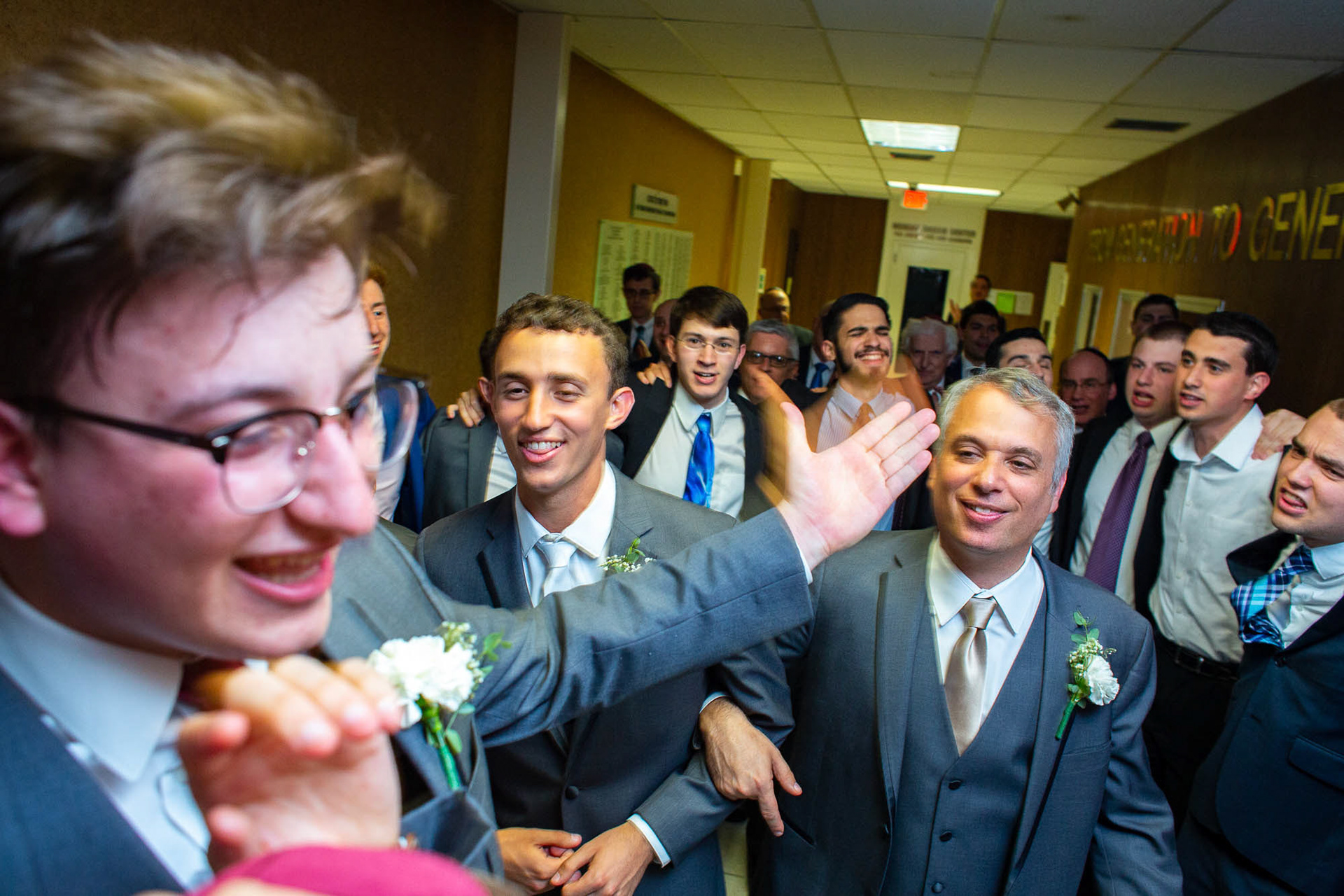 Arienne and Avi wed at Beth Tfiloh on Sunday, June10, 2018.