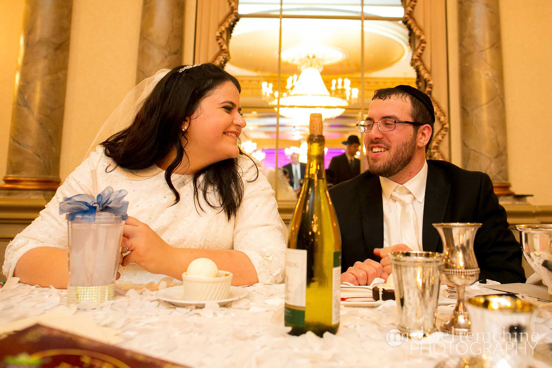 Tali and John's Frum Orthodox Jewish wedding at the Valley Mansion, Baltimore, MD on Sunday, March 17, 2019.