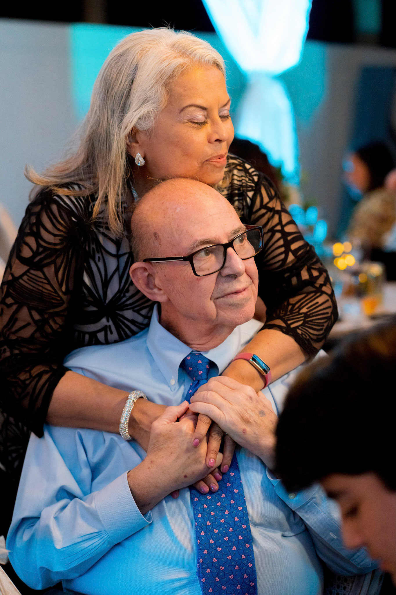 Marina and Mike’s intimate wedding at their home in Arlington, VA.